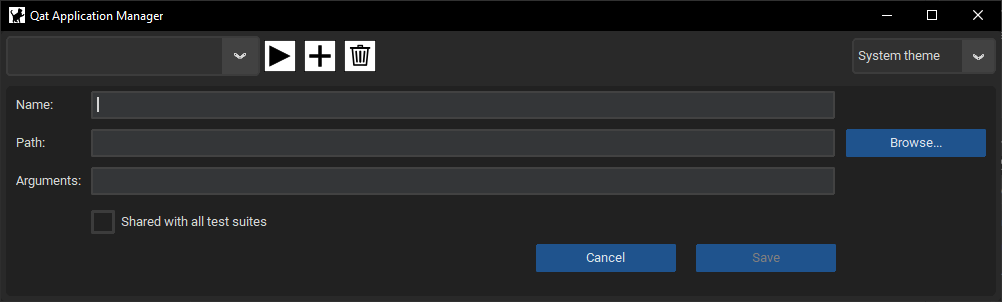 "App manager"