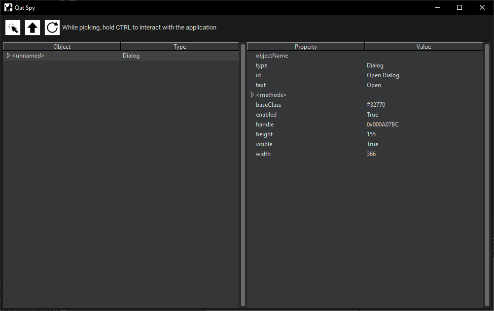 Error dialog definition