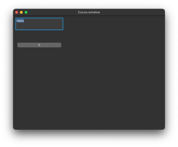 Cocoa Text